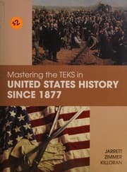Tapa de Mastering the TEKS in United States history since 1877