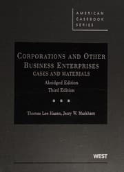Tapa de Corporations and other business enterprises