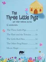 Tapa de The three little pigs and other bedtime stories