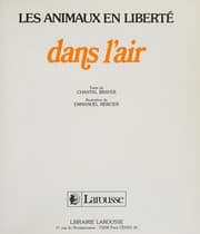 Tapa de Les animaux en liberté dans l'air