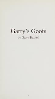 Tapa de Best of Gary's Goofs