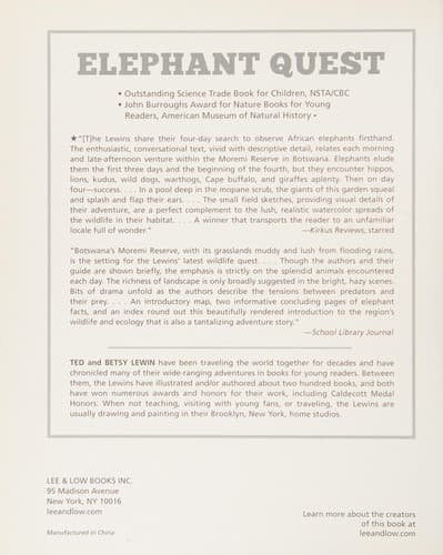 Tapa de Elephant Quest Elephant Quest
