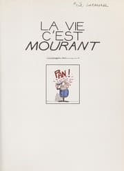 Tapa de La Vie c'est mourant