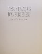 Tapa de Tissus français d'ameublement de 1760 à nos jours