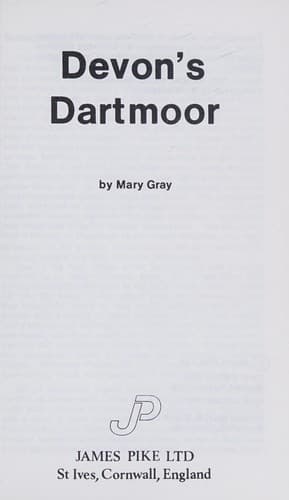 Tapa de Devon's Dartmoor