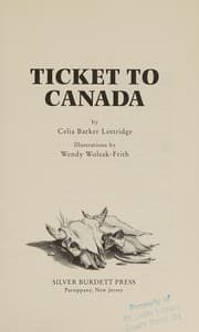 Tapa de Ticket to Canada