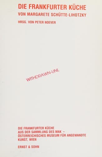 Tapa de Die Frankfurter Kueche