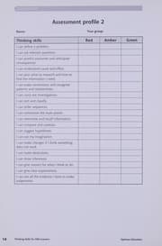 Tapa de Thinking skills for SEN learners
