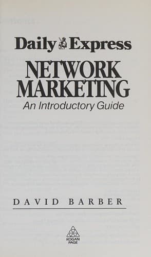 Tapa de Network Marketing ("Daily Express" Guides)