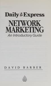 Tapa de Network Marketing ("Daily Express" Guides)