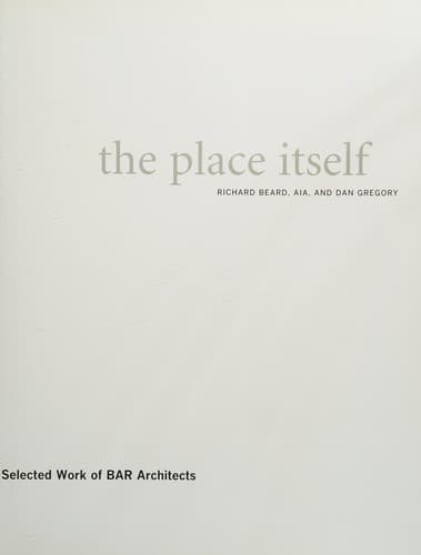 Tapa de The place Itself