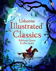 Tapa de Illustrated Classics Robinson Crusoe and Other Stories