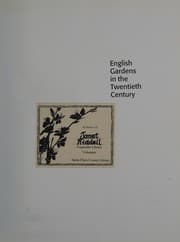 Tapa de English gardens in the twentieth century