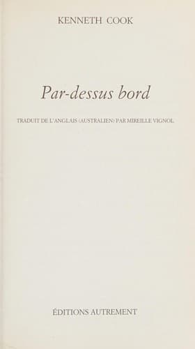 Tapa de Par-dessus bord