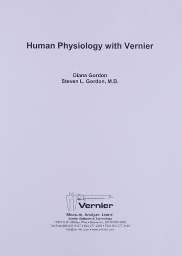 Tapa de Human physiology with Vernier