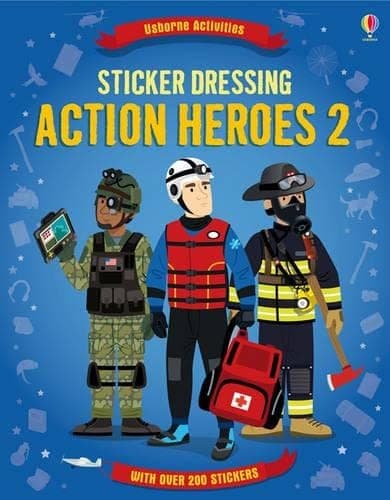 Tapa de Sticker Dressing Action Heroes 2