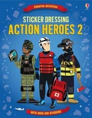 Tapa de Sticker Dressing Action Heroes 2