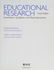 Tapa de Educational Research