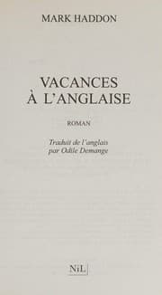 Tapa de Vacances à l'anglaise