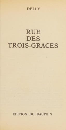 Tapa de Rue des Trois-Graces