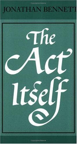 Tapa de The Act Itself