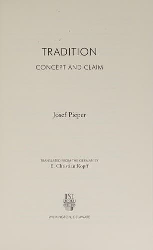 Tapa de Tradition