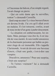 Tapa de Le buveur d'encre qui écrivait des mots d'amour