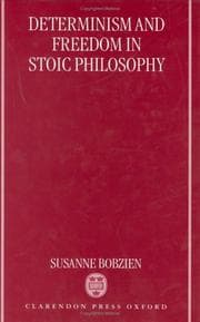 Tapa de Determinism and freedom in stoic philosophy