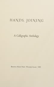 Tapa de Hands, Joining