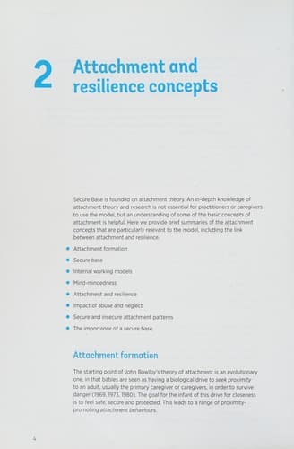 Tapa de Promoting attachment and resilience