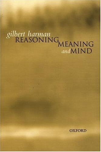 Tapa de Reasoning, Meaning, and Mind