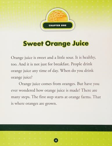 Tapa de Orange Juice Before the Store