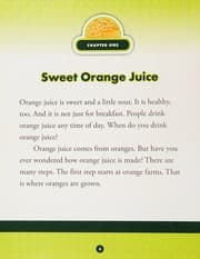 Tapa de Orange Juice Before the Store