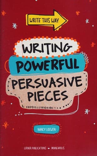Tapa de Writing Powerful Persuasive Pieces