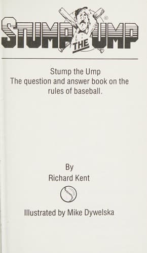 Tapa de Stump the Ump