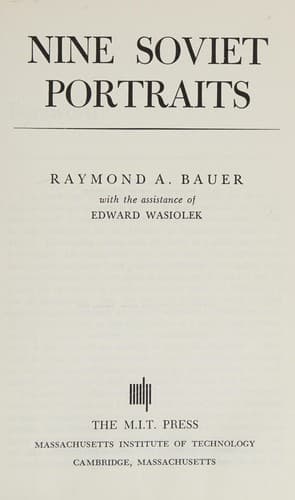 Tapa de Nine Soviet portraits
