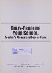 Tapa de Bully-proofing Your School
