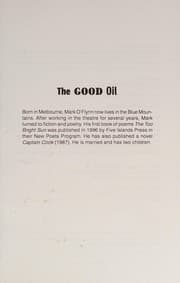 Tapa de The good oil