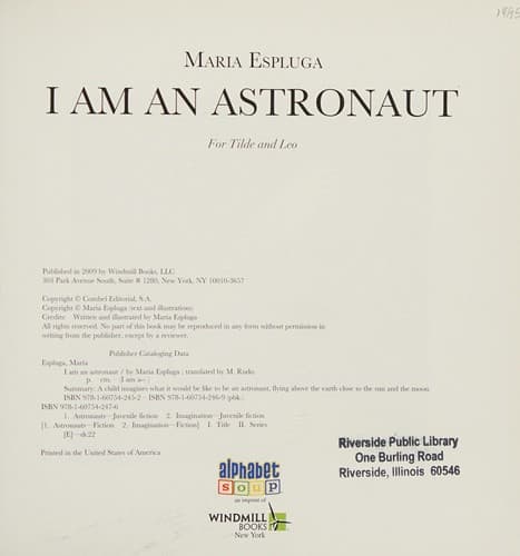 Tapa de I am an astronaut