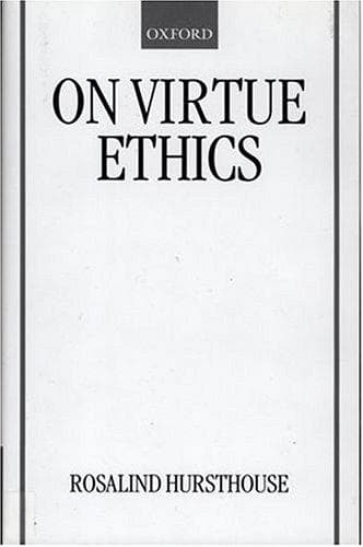 Tapa de On virtue ethics
