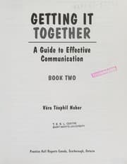 Tapa de Getting it together