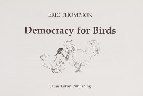 Tapa de Democracy for birds