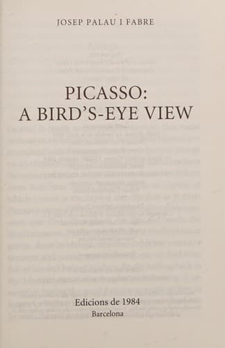 Tapa de Picasso, a bird's-eye view