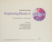 Tapa de Exploring music, 4