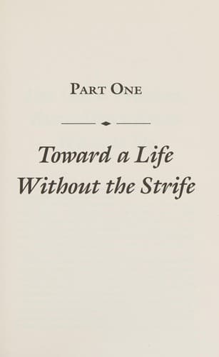 Tapa de Get a life without the strife