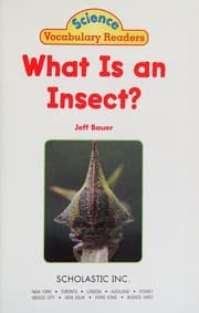 Tapa de What is an insect?