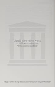Tapa de Women's archives guide