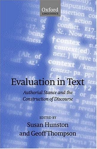 Tapa de Evaluation in Text