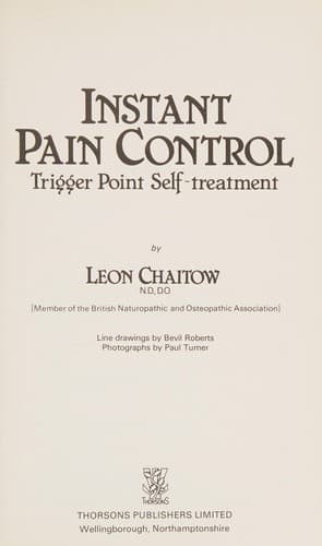 Tapa de Instant pain control