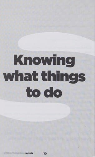 Tapa de Getting Things Done (Collins Business Secrets)